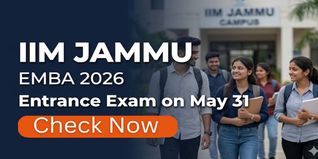 IIM Jammu EMBA 2026 Entrance Exam on May 31; Check Details Here